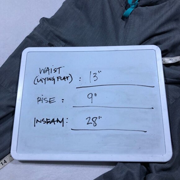 FIGS Pants Womens XS Yola Skinny Scrub Pants Gray Technical Collection TW2000 - Picture 8 of 8